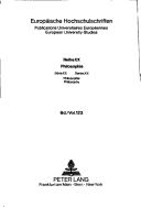 Cover of: Form der psychoanalytischen Argumentation: eine Untersuchung zur Bestimmung der Möglichkeiten und Grenzen einer tiefenpsychologischen Hermeneutik