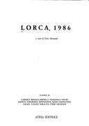 Cover of: Lorca, 1986