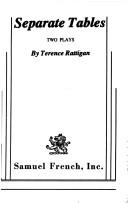 Cover of: Separate tables by Terence Rattigan