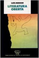 Cover of: Literatura oberta