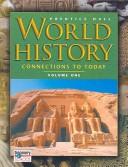 World History Connections to Today cover