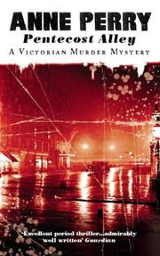 Cover of: Pentecost Alley (A Victorian Murder Mystery)