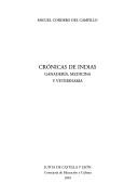 Cover of: Crónicas de Indias: ganadería, medicina y veterinaria