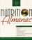 Cover of: Nutrition almanac