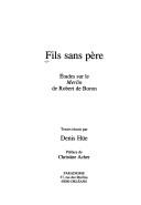 Cover of: Fils sans père by Denis Hüe