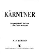 Cover of: Kärntner by Anton Kreuzer