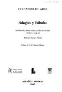 Adagios y fábulas by Fernando de Arce