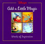 Cover of: Disney's Add a little magic: words of inspiration
