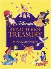 Cover of: Disney's Read to Me Treasury - Volume One by T/K