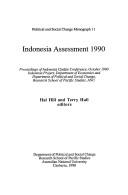Cover of: Indonesia assessment 1990 by Indonesia Update Conference (1990 Australian National University)