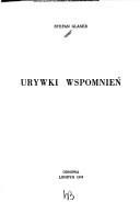 Cover of: Urywki wspomnień