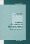 Cover of: Il senso del concreto by Maurizio Martirano