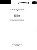 Cover of: Esilio