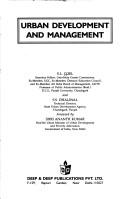 Cover of: Urban development and management