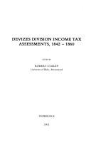 Devizes Division income tax assessments, 1842-1860 by Robert Colley