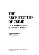 The architecture of crime by William Brand