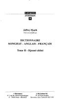 Cover of: Dictionnaire songhay-anglais-français