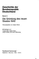 Cover of: Geschichte der Bundesrepublik Deutschland