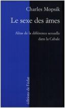 Cover of: Le sexe des âmes: aléas de la différence sexuelle dans la cabale