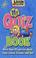 Cover of: Lizzie McGuire: My Quiz Book: More Than 20 Quizzes About Boys, School, Friends and Me!
