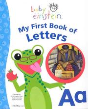 Cover of: Baby Einstein: My First Book of Letters