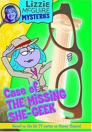 Cover of: Case of the Missing She-Geek (Lizzie McGuire Mysteries #3)