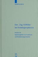 Cover of: Der "Tag YHWHs" im Dodekapropheton by Martin Beck