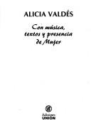 Cover of: Con Musica, Textos y Presencia de Mujer by 