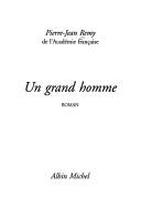 Cover of: Un grand homme: roman