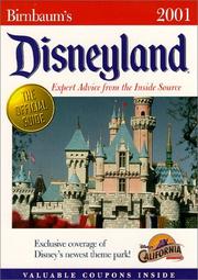 Cover of: Birnbaum's Disneyland 2001: Expert Advice from the Inside Source