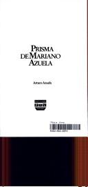 Cover of: Prisma de Mariano Azuela by Arturo Azuela