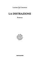 Cover of: La distrazione by Luciano De Crescenzo