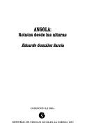 Cover of: Angola: relatos desde las alturas