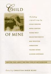 Cover of: Child of Mine | Christina Baker Kline