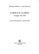 Cover of: L' oboe e il clarino by Antonio Pizzuto