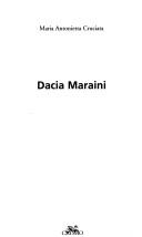 Dacia Maraini by Maria Antonietta Cruciata