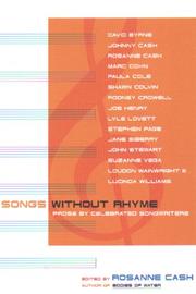 Cover of: Songs Without Rhyme: Prose By Celebrated Songwriters