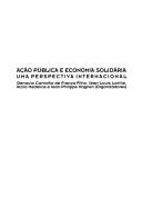 Cover of: Ação pública e economia solidária: uma perspectiva internacional