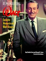 Cover of: Remembering Walt: favorite memories of Walt Disney