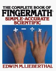 Cover of: The Complete Book of Fingermath by Edwin M. Lieberthal