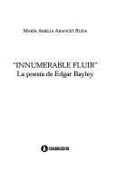 Cover of: Innumerable fluir by María Amelia Arancet Ruda