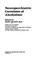 Cover of: Neuropsychiatric correlates of alcoholism