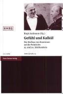 Cover of: Gefühl und Kalkül by Birgit Aschmann