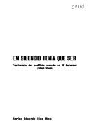 En silencio tenía que ser by Carlos Eduardo Rico Mira