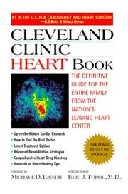 Cover of: Cleveland Clinic Heart Book by Cleveland Clinic, Eric J. Topol, Michael D. Eisner
