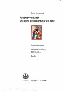 Hadamar von Laber und seine Liebesdichtung "Die Jagd" by Sonja Emmerling