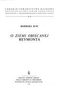 O Ziemi obiecanej Reymonta by Barbara Koc