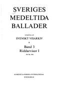 Cover of: Sveriges medeltida ballader