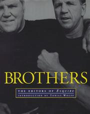 Cover of: Brothers by the editors of Esquire.