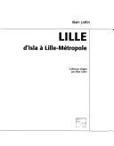 Cover of: Lille: d'Isla à Lille-Métropole
